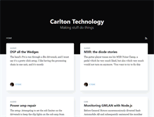 Tablet Screenshot of carltontechnology.net